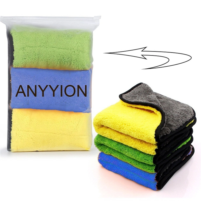 Super Absorbent Car Microfiber Towel Cloth Car Cleaning Accessories