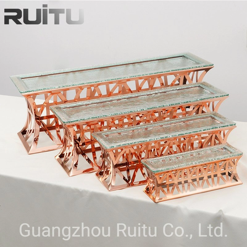 Buffet Hotel Equipment Accessories Chafing Dishes De Lux Decorative Round Gold Hydraulic Roll Top Glass Lid 6L Chafing Dish Food Warmer for Catering
