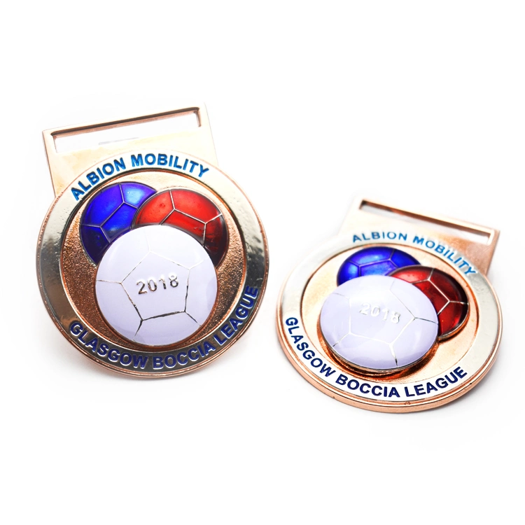 Manufacturer Custom 3D Gold Silver Bronze Zinc Alloy Metal Medalla Sport Medal