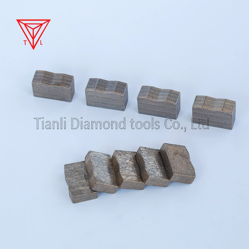 Hochwertige Bergbau Diamant Sägeblatt Segmente Schneidwerkzeuge für Granitmarmor