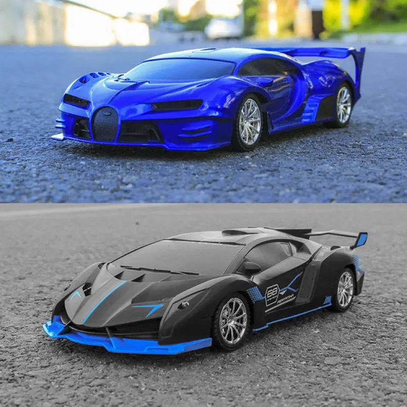 RC Car Four-Way Remote Control Car Hot Selling 2.4G 1: 18 Series Simulation Remote Control RC Racing Cars with Lights Radio Toys