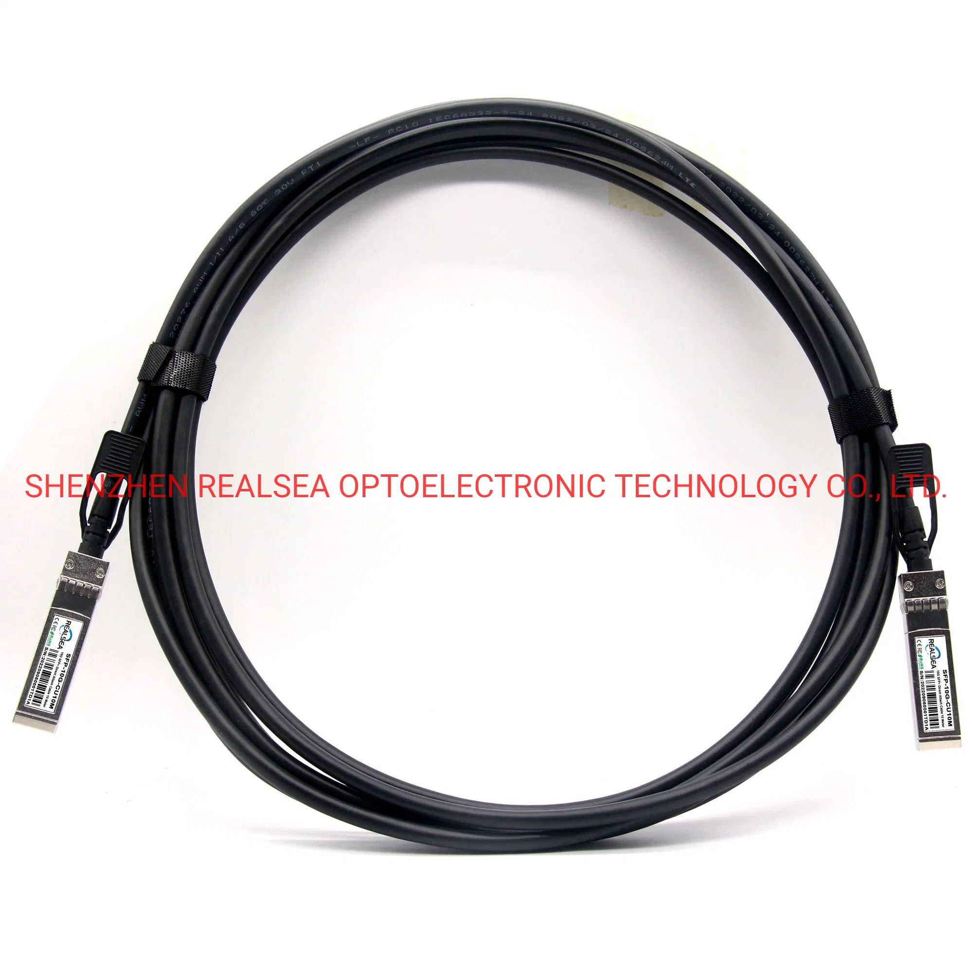 10meter 10g Dac Cable Compatible SFP-10g-Cu10m 10g Copper Twinax Direct Attach Cable with Length 10 Meter Dac