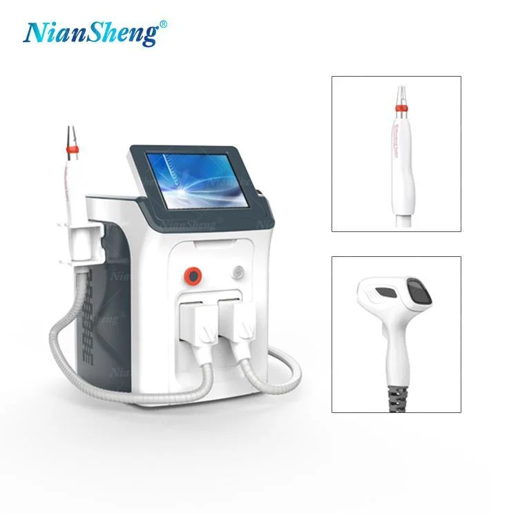 2in1 Q Switch Pico Laser ND YAG Tattoo Removal 808 Diode Laser Hair Removal Beauty Equipment