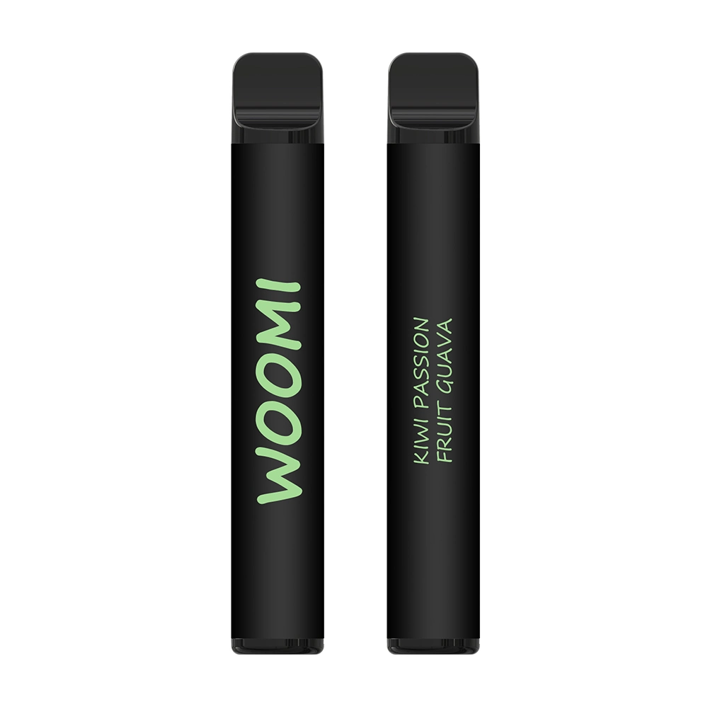 Negro Woomi fábrica 600 inhalaciones de Vape desechables de 2% de la nicotina Vape Bar