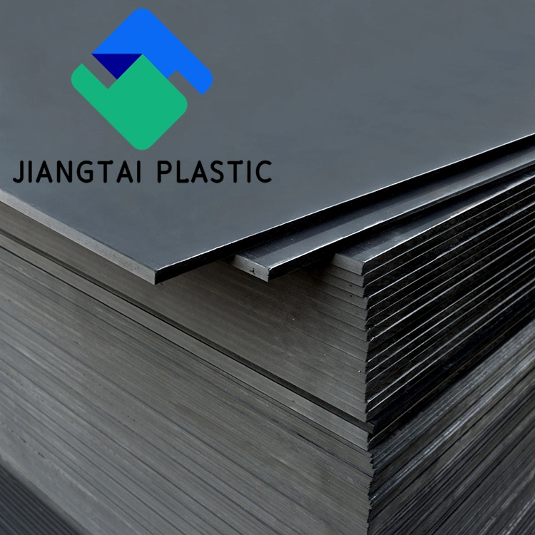 Jiangtai Plastic 4*8 Пена плата Размер ПВХ лист черный для Продвижение