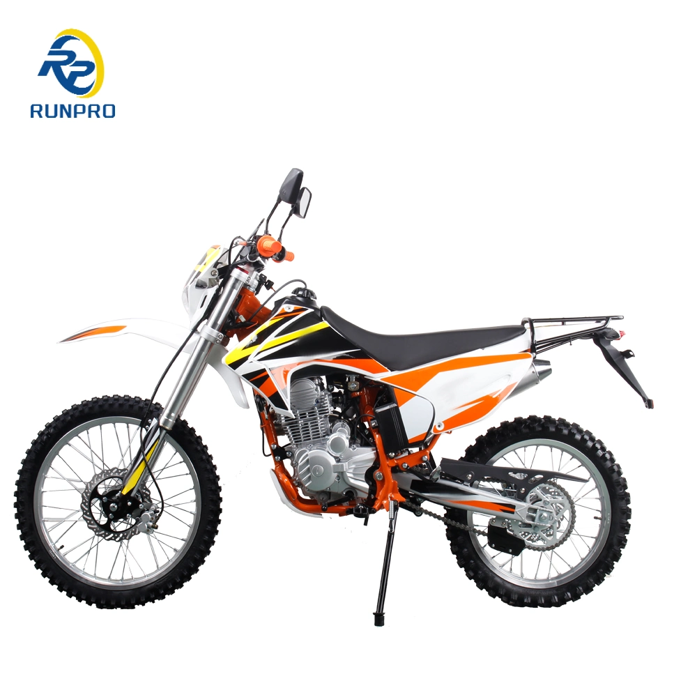 Runpro 21/18 Rodas 250cc resfriado a ar 4 Motociclo de curso de bicicleta de sujidade