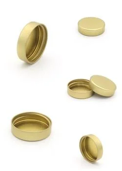 33-53mm Wholesale/Supplier Gold Silver Tinplate Cap for Wide Mouth Bottles and Jars