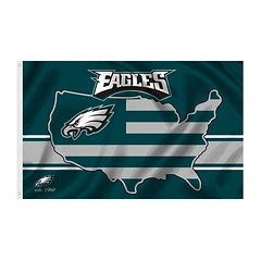 Football Team Flag 3X5 FT High quality/High cost performance Custom Design Polyester Sports NFL Eagles Flag