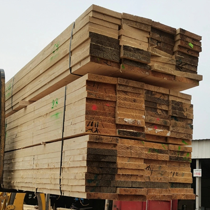 100% Pino Natural Madera aserrada/tablas/ Madera redonda - Pino Blanco Tablas de madera