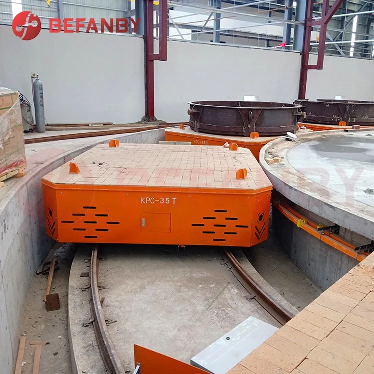 Busbar Operated Motorized Railway Handling Vehicle for Transport Cargo