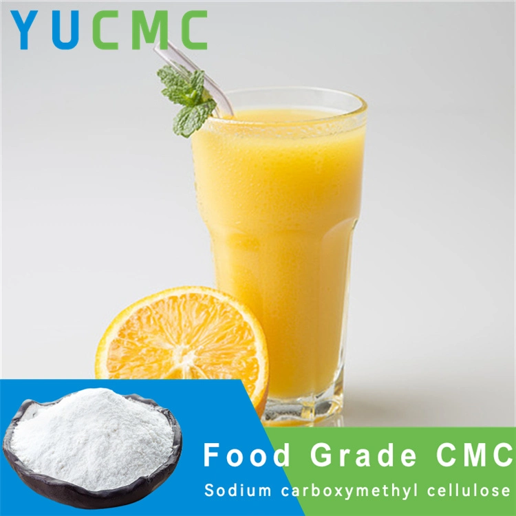 Yucmc Exporter Additives Factory Supplier Viscocidad 5000 Food Grade Suppliers Powder for Ice Cream Sodium Carboxymethyl Cellulose CMC