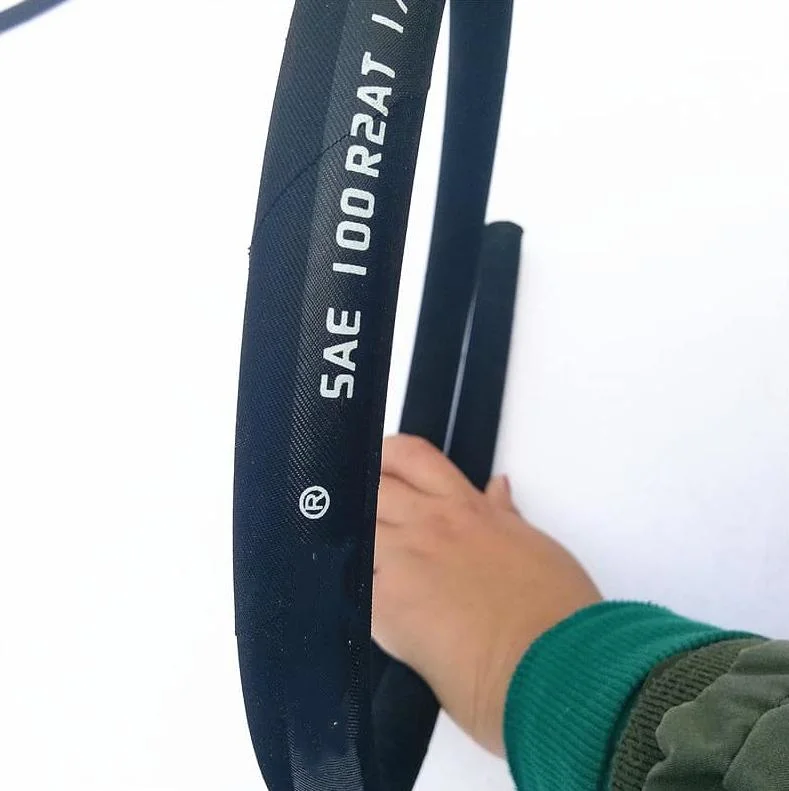 SAE 100r1 Hydraulic Rubber Hose Supplier OEM Available