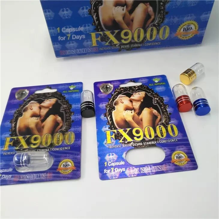 Fx9000 R12 3D Pill Paper Blister Card plástico Blister Packaging Para Sexo