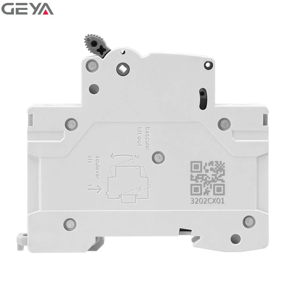 Geya Gym10 2p 6-25A 230V 400V AC DC MCB 1p 2P 3p 4p Schalter Miniatur-Leistungsschalter Mini-Leistungsschalter