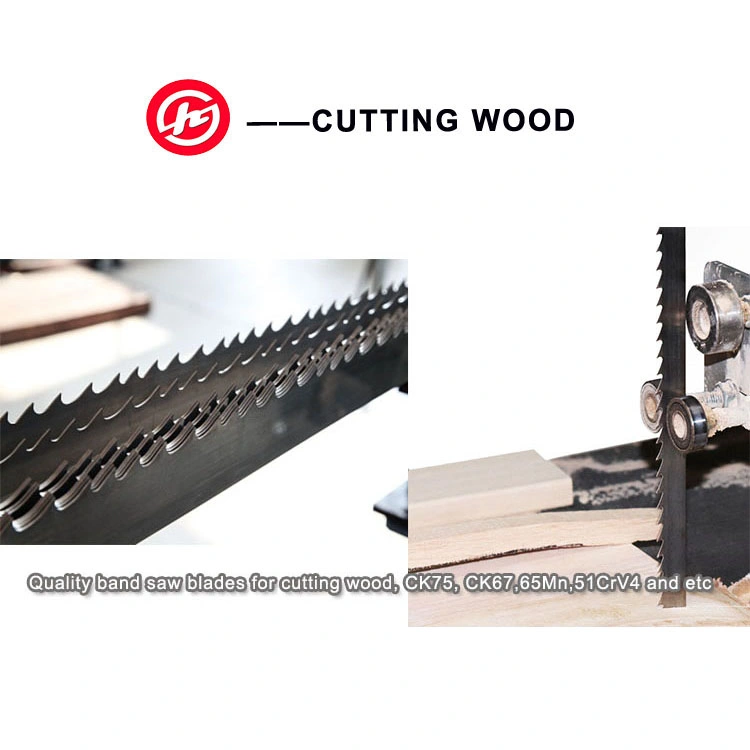 Ck75s Bandsaw Blades Wood with Hardeing Teeth by Welding China Manufacturer