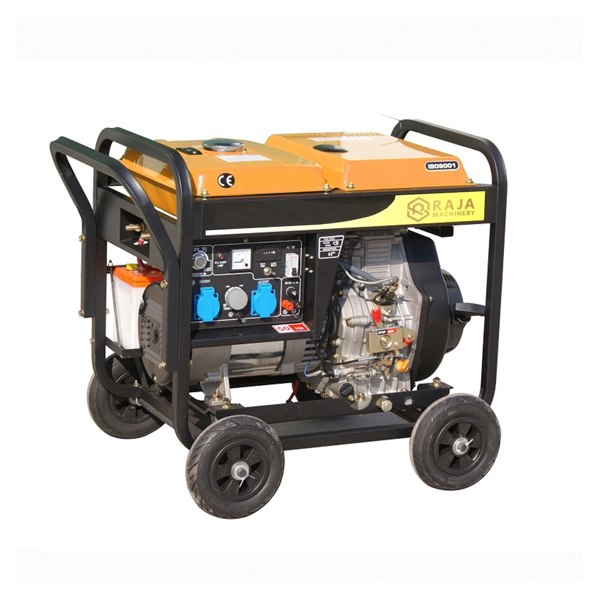 Air Cooled Multipurpose  2.2KW Diesel Welding Generator for outdoor pipe use