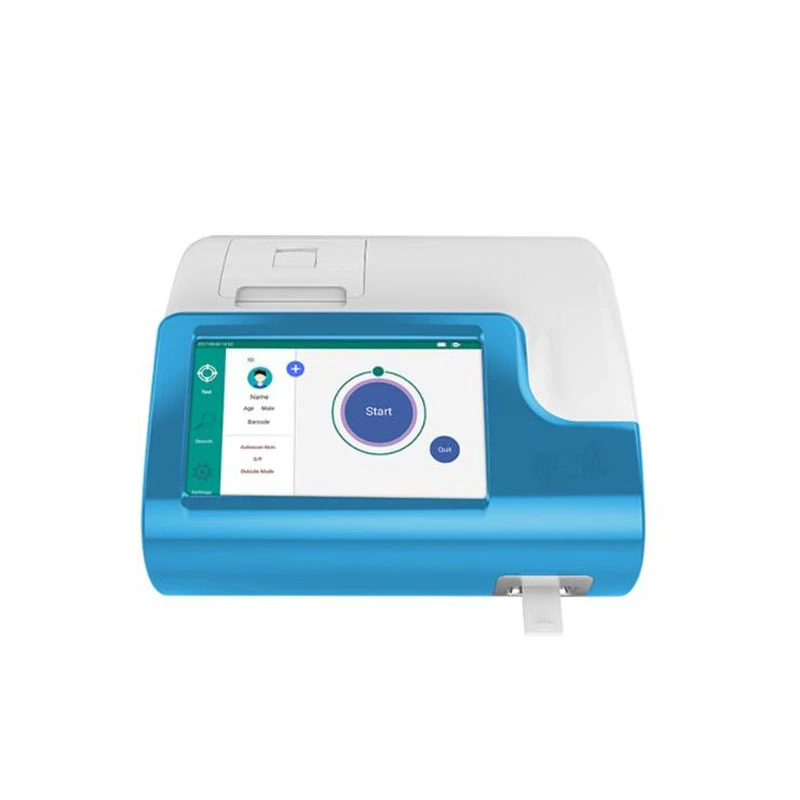 Portable Poct Immunoassay Analyzer for Clinical Diagnosis with Test Kit Immunofluorescence Quantitative Analyzer