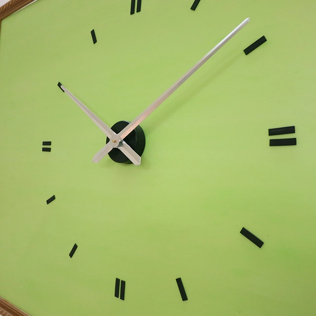 Nuevo diseño de buena calidad reloj de pared de la mano de bricolaje