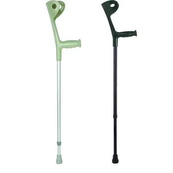 Comfortable Adjustable Elderly and Disabled Aluminum Alloy Forearm Elbow Crutches