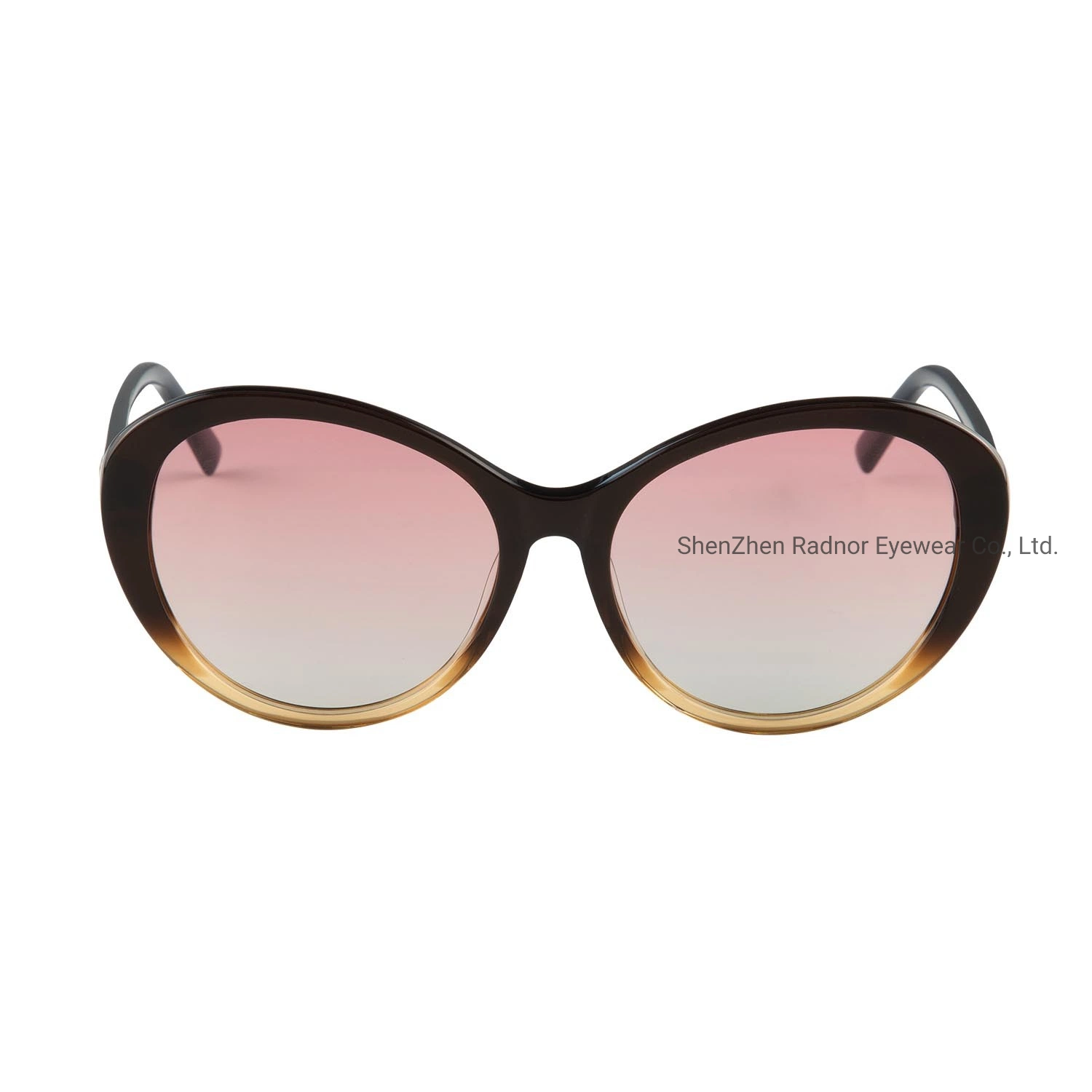 Recycled High Quality Fashion Acetate Sunglasses Customerized Logo Gradient Color