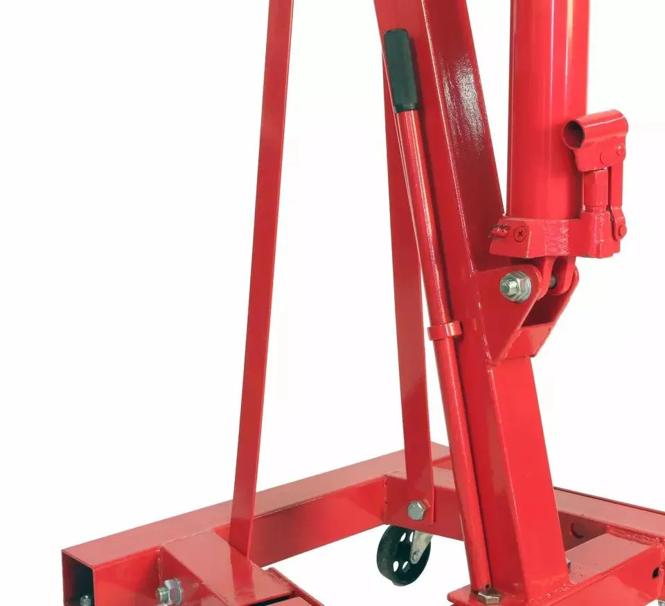 2 Ton Hydraulic Manual Shop Car Hoist Engine Crane Lifting