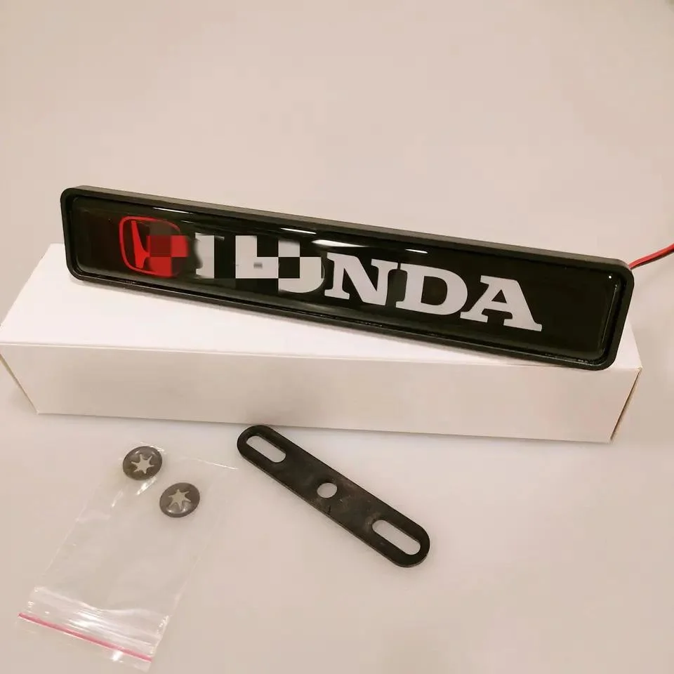 Car Logo LED Light Front Grille Emblem Badge