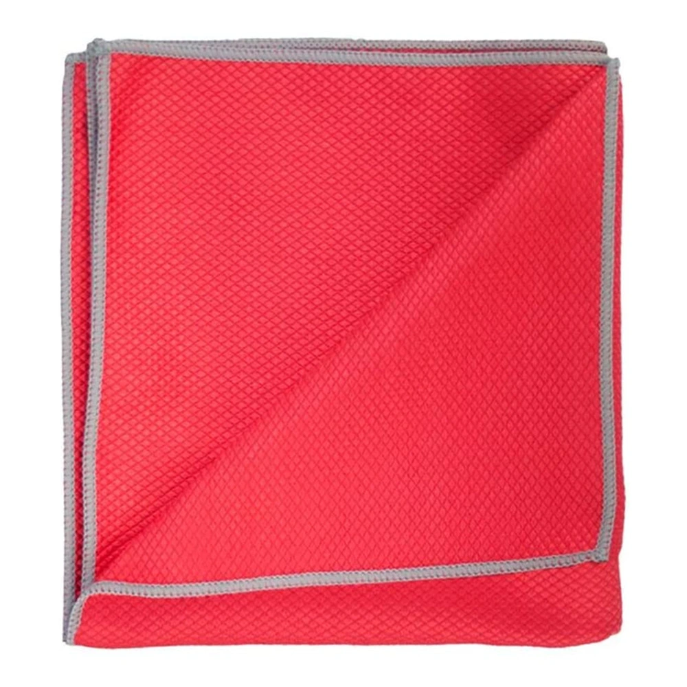 China Manufacturer Nanoscale Fish Scale Microfiber Diamond Towel Window Glass Cleaning Cloth for Mirrors Cars Kitchen Window