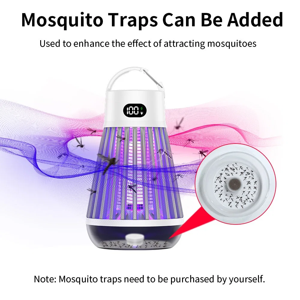 Outdoor Garden Light Mosquito Pest Bug Zapper Killing Light Mosquito Killer Lamp
