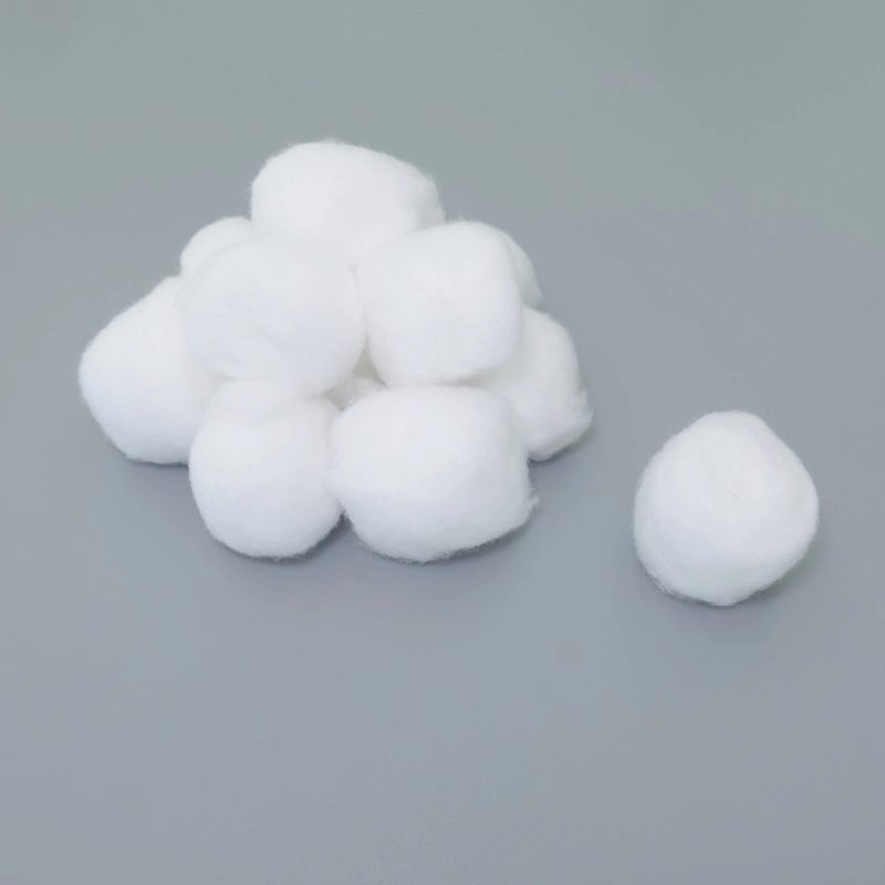 CE ISO13485 100PCS 200PCS 300PCS Medical Surgical Absorbent Cotton Balls