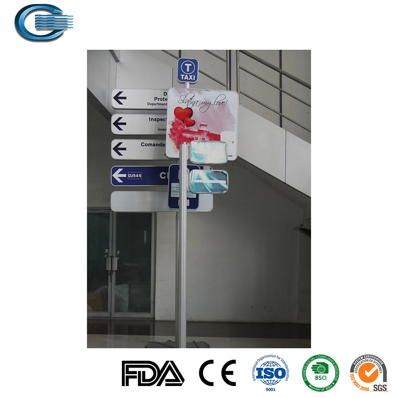Emergência Huasheng usar carro sinal de segurança do tráfego de PVC Sinalização Rodoviária Reflector Reflective triângulo de alerta