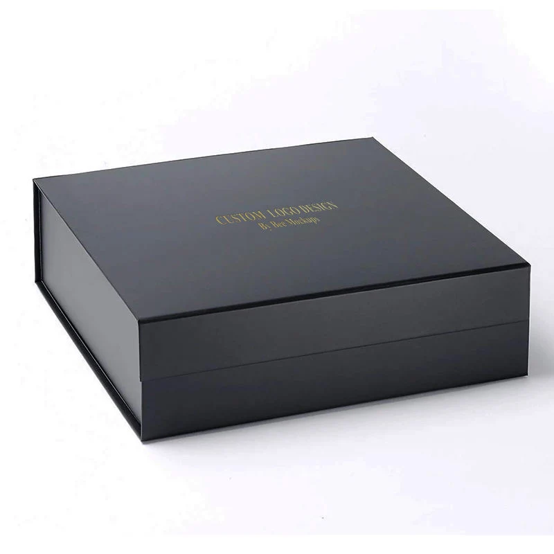 C1s Art Paper Custom Packaging Clamshell Book Form Geschenkbox Mit Magnet