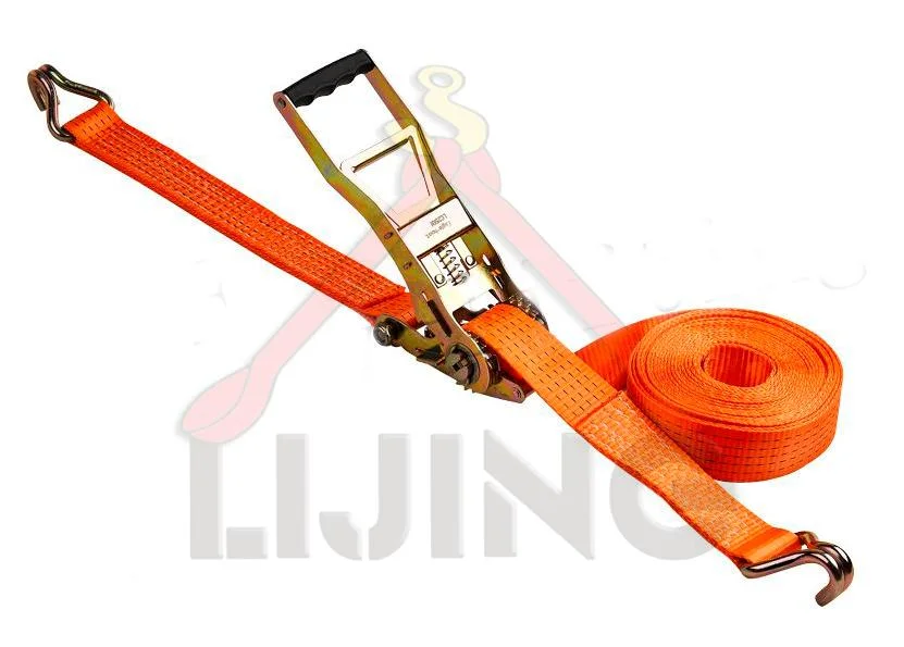 Red Ratchet Tie Down Ratchet Lashing Sample