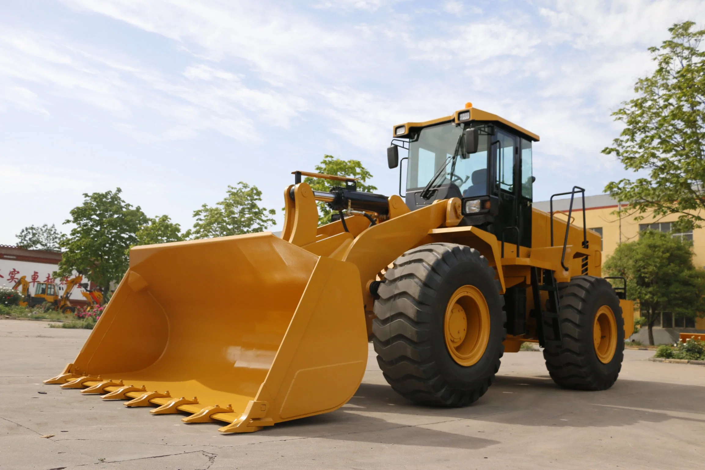 Luqing 5 Ton 956 Capacity Wheel Loader 956 China Machinery Wheel Loaders