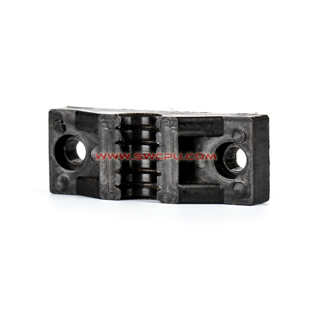 Auto Plastic Injection Fastener Spare Part Custom OEM Plastic Pipe Support Clamps / Tube Clips