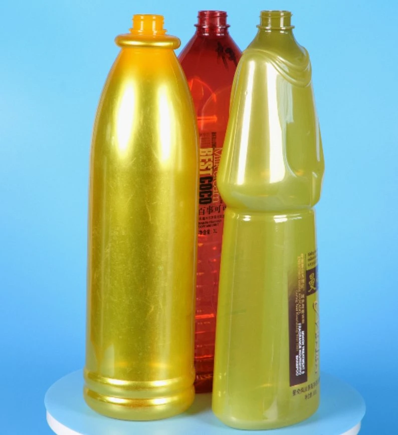 Car Gasoline Engine Oil Fuel Additive Empty Yellow Oil Bottle Packaging Plastic Bottles