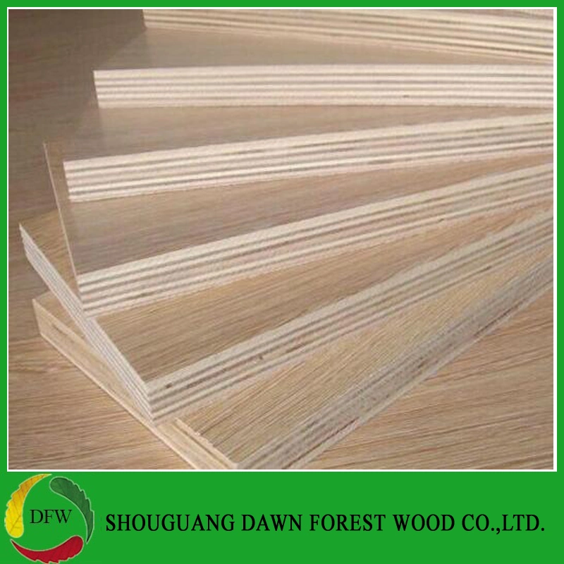 18mm Wood Grain Color Melamine Plywood