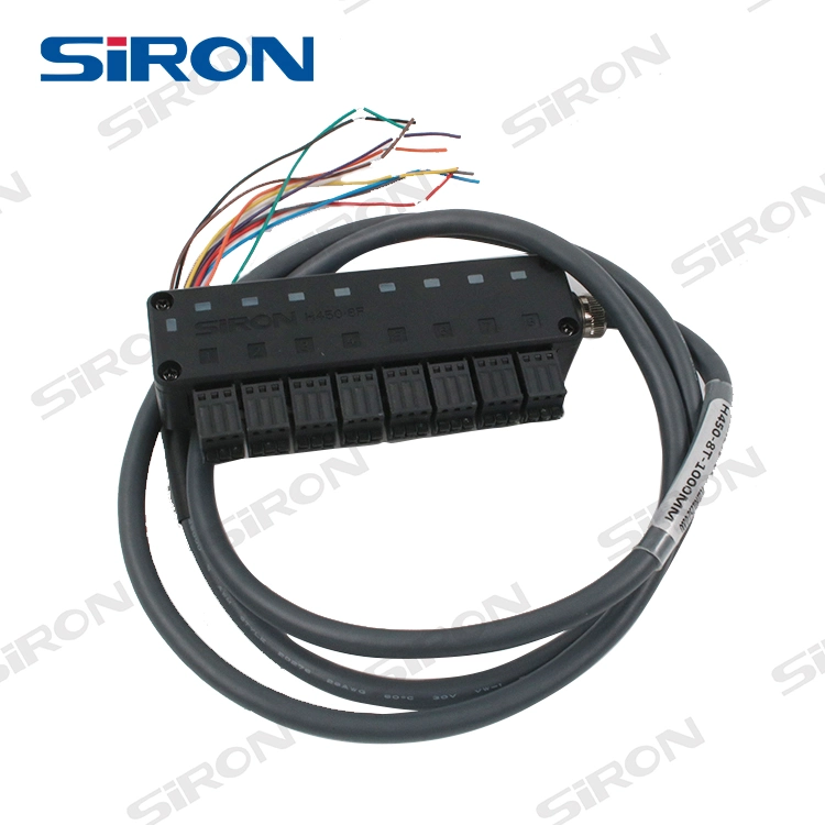 Siron H450-8f Mini-tipo IP67 NPN/PNP conector impermeável a caixa de junção