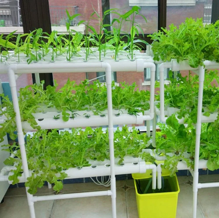 نظام النمو الهيدروبوني نظام النمو Microgreen نظام Hydroponic Nft الهيدروكلوريد المتعدد الفاينيل القناة