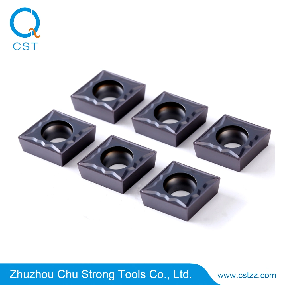 Tungsten Carbide Insert CCMT09T304-MQ for processing stainless steel turning tools CCMT series