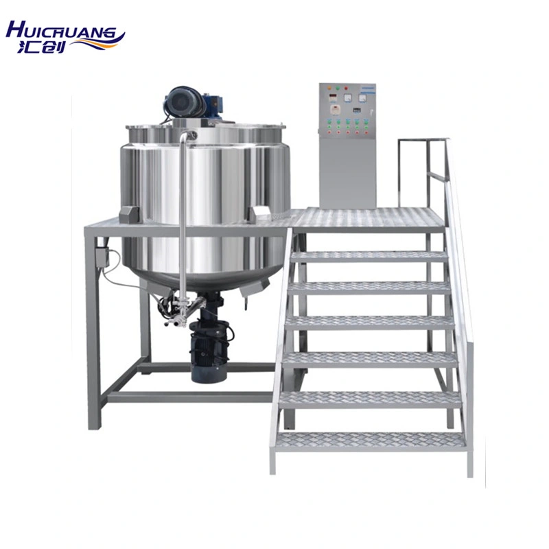 1000 Litre Homogenizer Shampoo Mixing Tank Agitator Liquid Soap Making Machine with CE Certificate