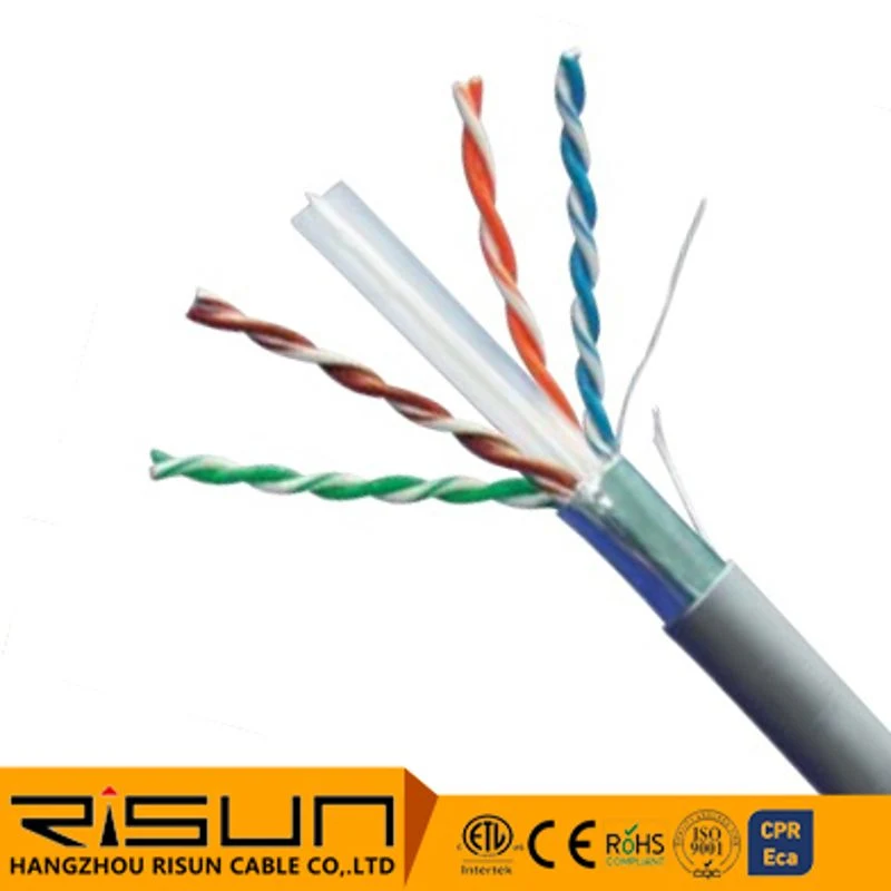 ETL, CE, RoHS, SGS, ISO9001 Specification Cable Factory Product FTP CAT6