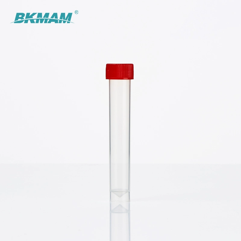 CE ISO FDA Approved PP Material Test Tube 10ml 20ml 30ml Sample Transport Tube