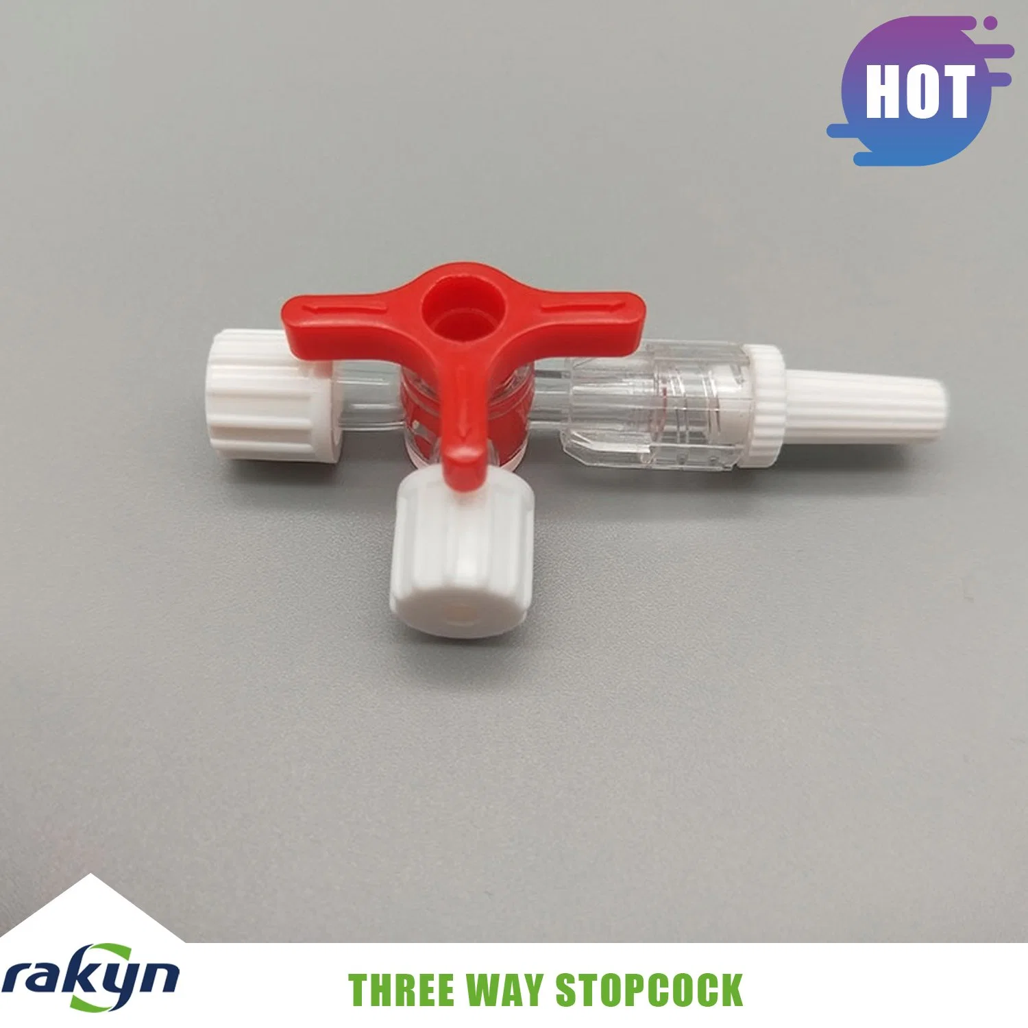 Medical Products of Disposable Triple Port Valve, Three Way Stopcock