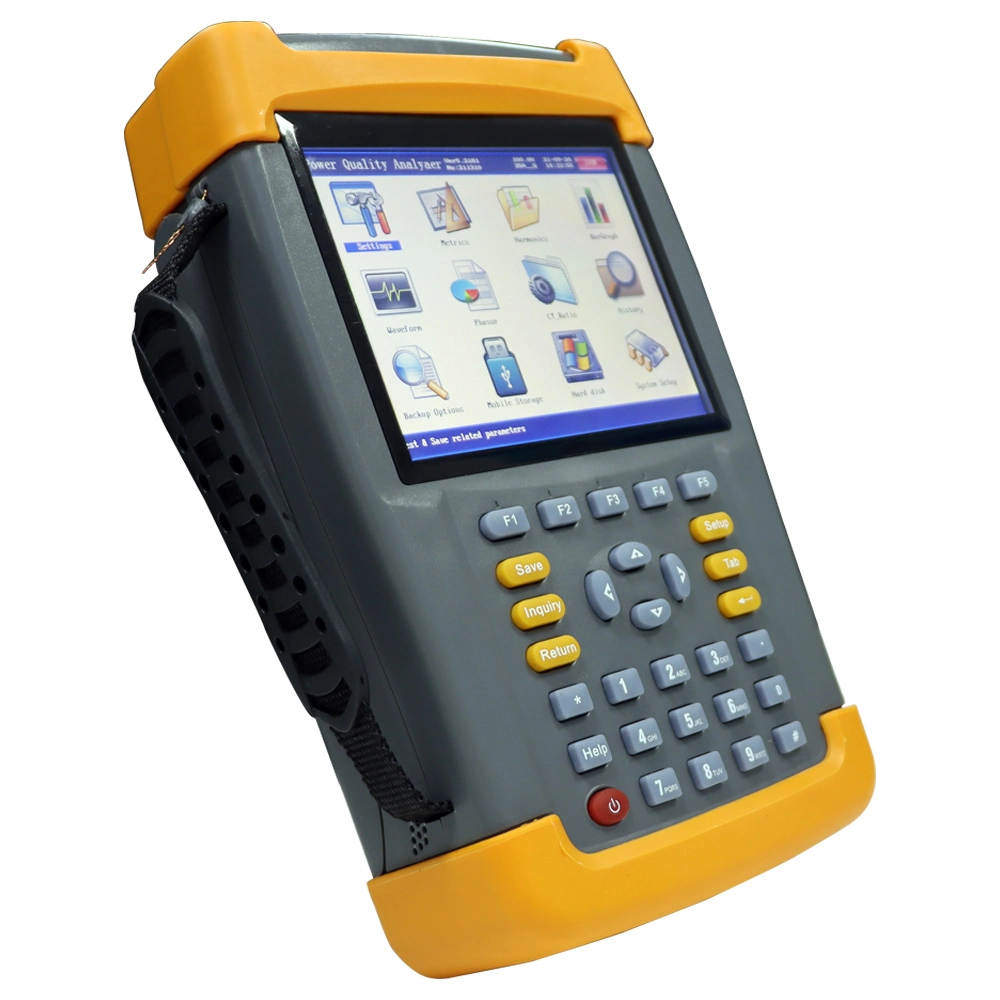 Handheld Three-phase Power Quality Analyzer Calibration Equipment / Energy Meter Field Calibrator Power Energy Meter