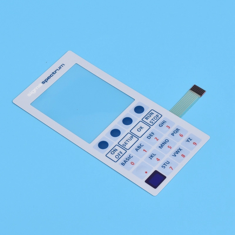 Metal Keyboard Digital Control Panel Membrane Switch