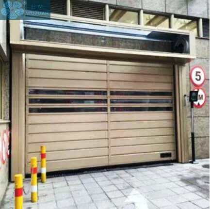 High Speed Aluminum Alloy Wind Resistant Good Quality Bullet Proof Vertical Rolling Shutter Door Rapid Spiral Door