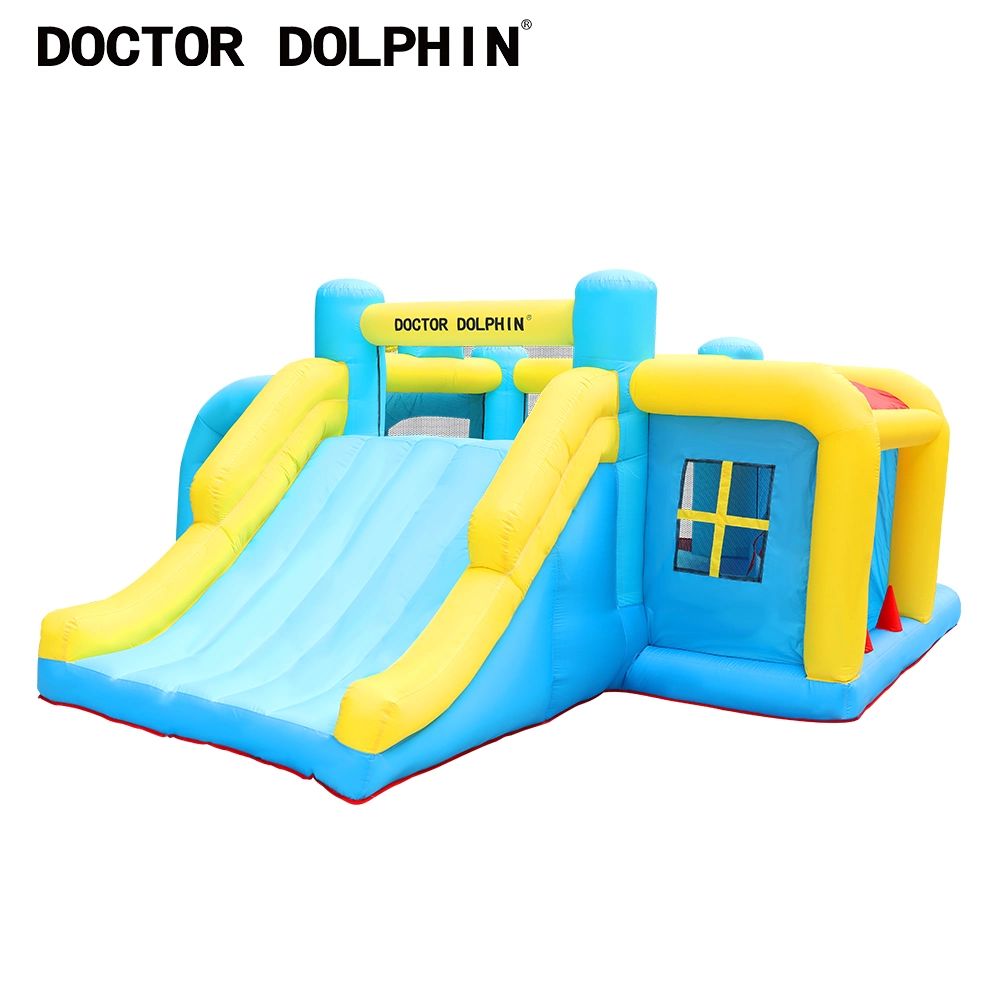 Cartoon Theme Inflatable Sport Games Combo Bouncy Castle Obstacle Park