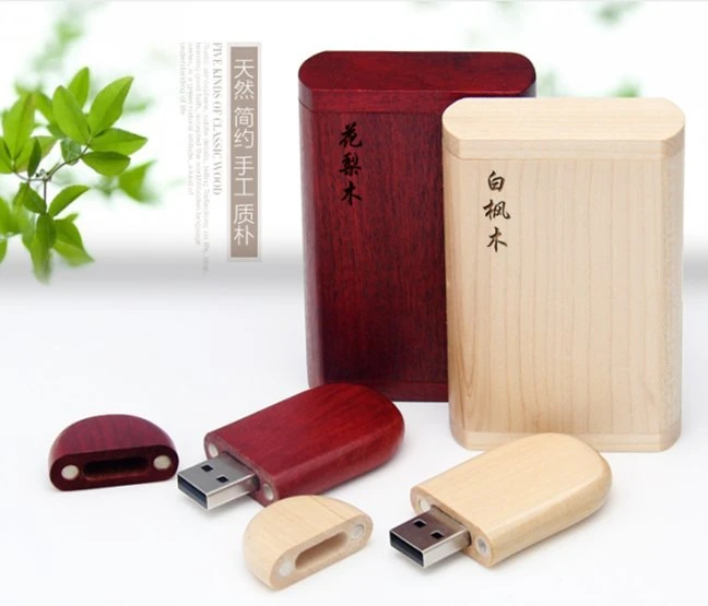 Bamboo USB-Flash-Laufwerk Custom Logo