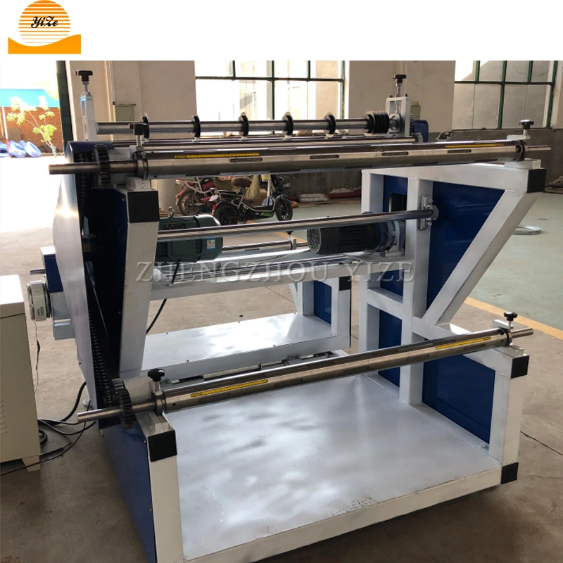 Non Woven Textile Fabric Roll Aluminum Foil Slitting Cutting and Rewinding Machine Decorative PVC Pet Film Thermal Paper Slitting Machine