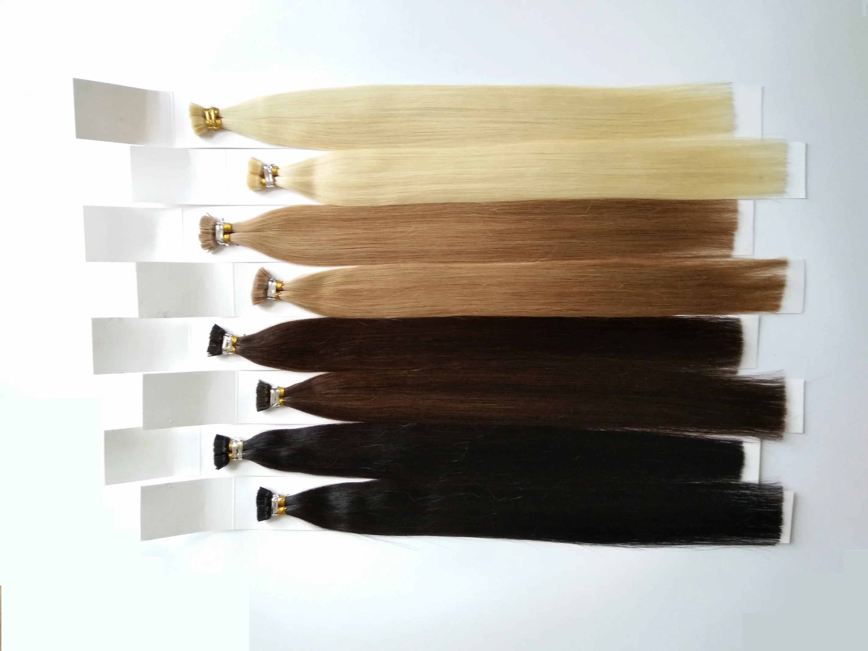 Keratin Pre-Bonded Flat Tip Hair Extension Fusion Hair Weaving